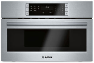 Bosch Série 500 Four à micro-ondes 1,6 pi³ encastrable 30 po acier inoxydable HMB50152UC