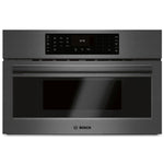 Bosch Black Stainless Steel 800 Series 30-Inch Built-In Convection Speed Microwave Oven (1.6 Cu.Ft) - HMC80242UC