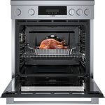 Bosch Stainless Steel 30" Industrial-Style Electric Induction Range (3.9 cu. ft.) - HIS8055C