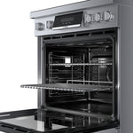 Bosch Stainless Steel 30" Industrial-Style Electric Induction Range (3.9 cu. ft.) - HIS8055C