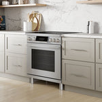 Bosch Stainless Steel 30" Industrial-Style Electric Induction Range (3.9 cu. ft.) - HIS8055C