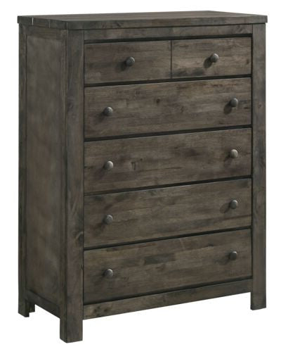 Cabin 5-Piece Queen Bedroom Package - Grey