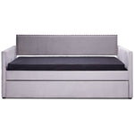 Carver Daybed with Trundle - Grey