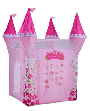 Tente château - rose