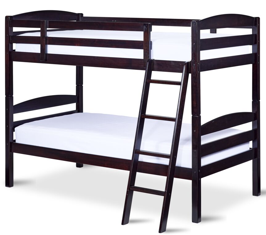 Charlie Bunk Bed - Dark Chocolate