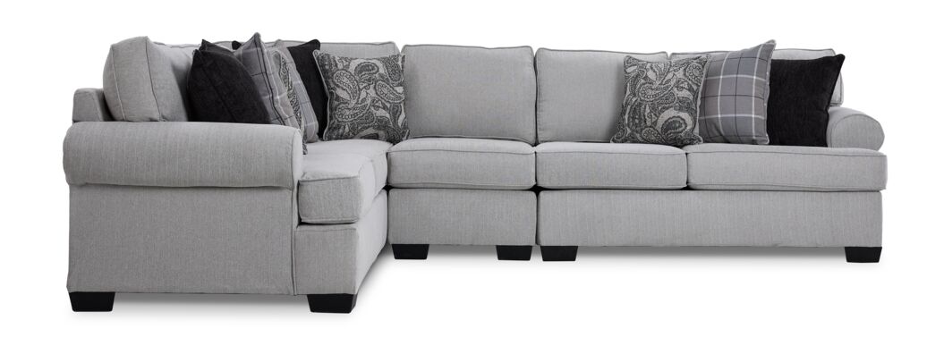 Chateau 3-Piece Sectional-Grey