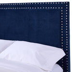 Chloe King Headboard - Navy