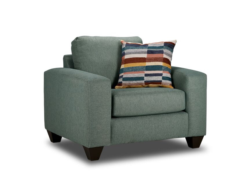Cindy Sofa, Loveseat and Chair Set-Jade