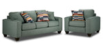 Cindy Sofa and Chair Set-Jade