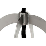 Colby Adjustable Bar Height Stool - Chrome