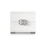 Dafne Night Table - White Lacquer