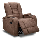 Dallas Glider Recliner- Mocha