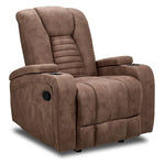 Dallas Glider Recliner- Mocha