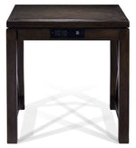 Diamond 24" End Table - Walnut