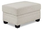 Duffield Rectangular Ottoman - Linen