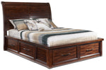 Eden 5-Piece Queen Storage Bedroom Package - Dark Brown