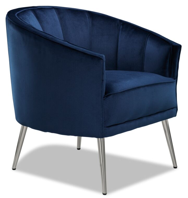 Emory Accent Chair - Navy