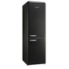 Epic Réfrigérateur 11,0 pi³ avec congélateur en bas, sans givre style rétro 24 po noir ERFF111BL