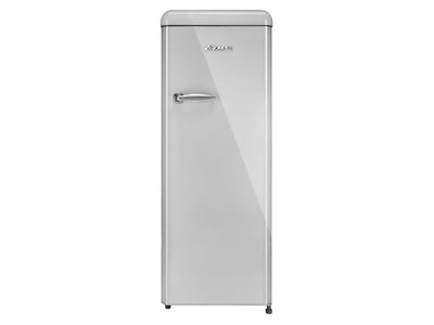 Epic Tout Réfrigérateur 9,0 pi³ style rétro 21,5 po argent ERAR88SVR