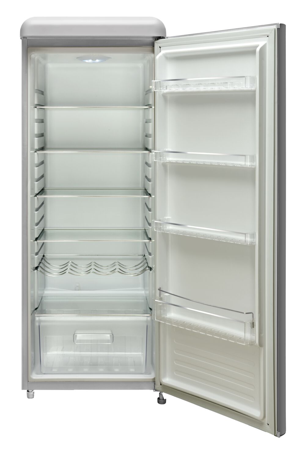 Epic 21.5" Silver Retro All-Refrigerator (9.0 cu. ft.) - ERAR88SVR