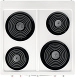 Frigidaire White 24" Freestanding Electric Range (1.9 cu. ft.) - FCFC241CAW