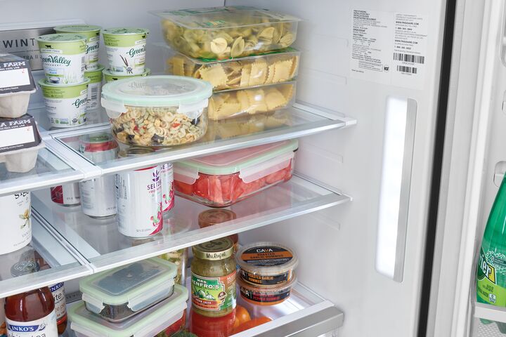 Frigidaire Gallery 36" 21.5 Cu. Ft. Smudge-Proof® Stainless Steel Counter-Depth 4-Door French Door Refrigerator - GRQC2255BF