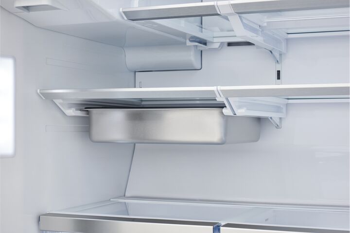 Frigidaire Gallery 36" 21.5 Cu. Ft. Smudge-Proof® Stainless Steel Counter-Depth 4-Door French Door Refrigerator - GRQC2255BF