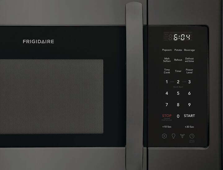 Frigidaire Black Stainless Steel Over-The-Range Microwave (1.8 Cu.Ft.) - FMOS1846BD