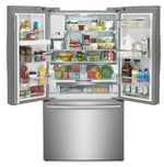 Frigidaire Gallery 36" 22.6 Cu. Ft. Stainless Steel Counter-Depth French Door Refrigerator - GRFC2353AF