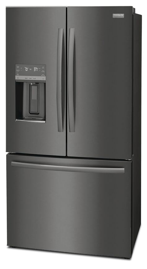 Frigidaire Gallery 36" 22.6 Cu. Ft. Black Stainless Steel Counter-Depth French Door Refrigerator - GRFC2353AD