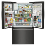 Frigidaire Gallery Black Stainless Steel 36" Counter-Depth French Door Refrigerator (22.6 Cu. Ft.) - GRFC2353AD