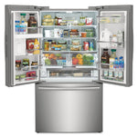 Frigidaire Gallery 36" 23.3 Cu. Ft. Stainless Steel Counter-Depth French Door Refrigerator - GRFG2353AF