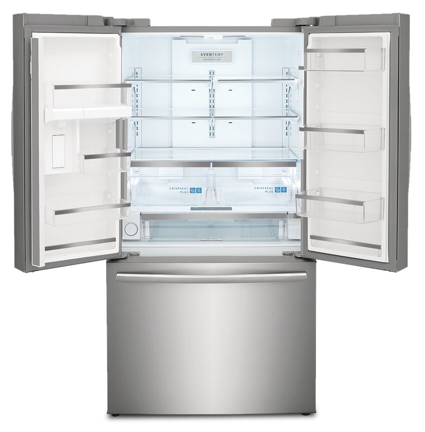 Frigidaire Gallery 36" 23.3 Cu. Ft. Stainless Steel Counter-Depth French Door Refrigerator - GRFG2353AF