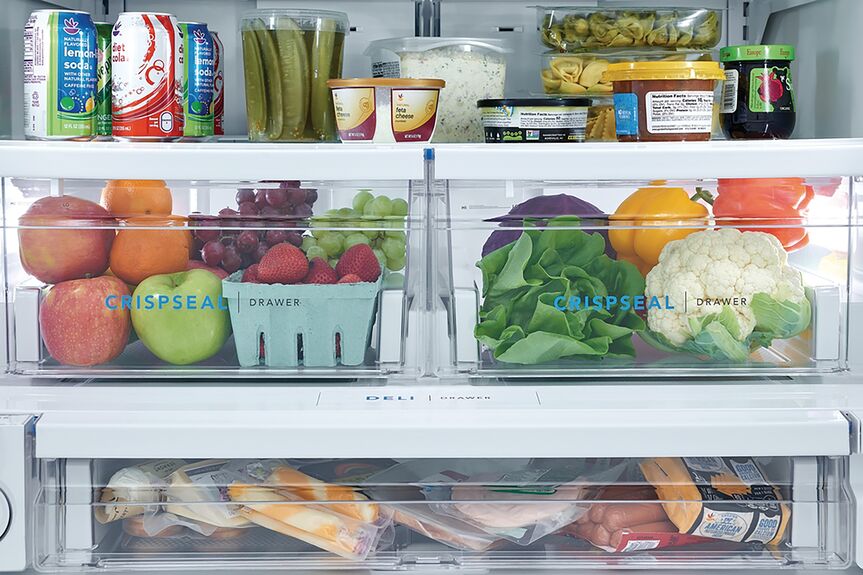 Frigidaire 36" 27.8 Cu. Ft. White French Door Refrigerator - FRFS2823AW