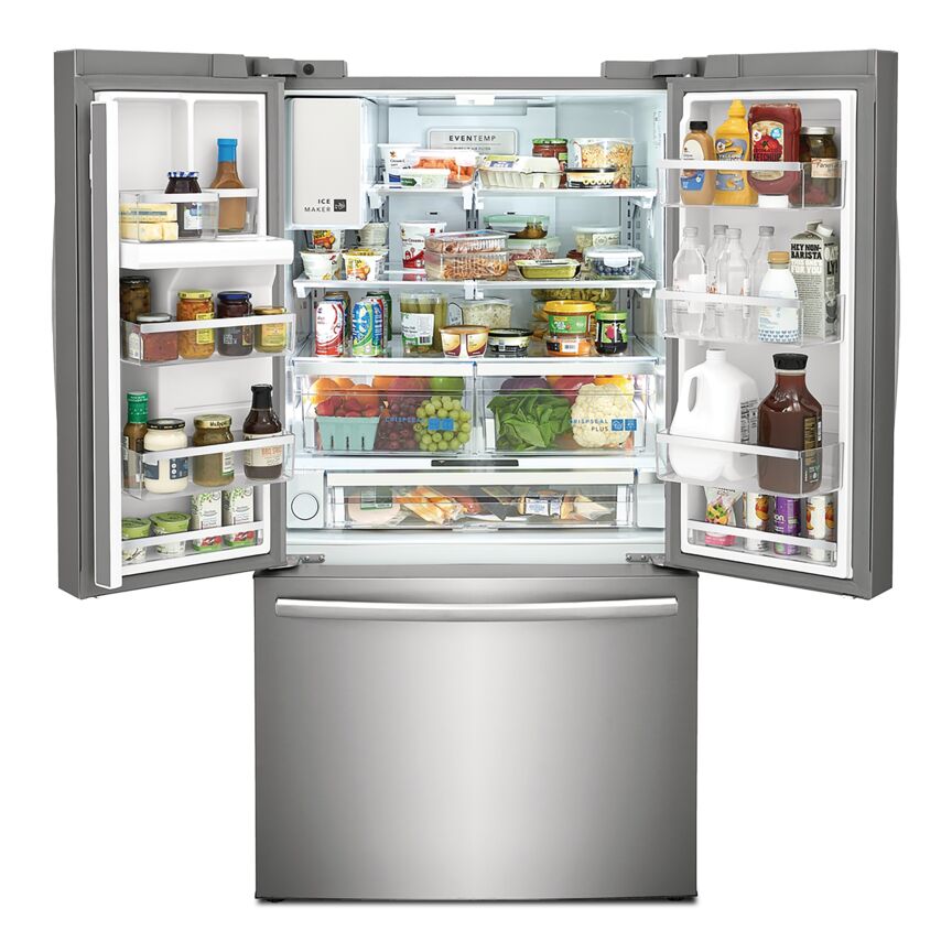 Frigidaire Gallery 36" 27.8 Cu. Ft. Stainless Steel French Door Refrigerator - GRFS2853AF