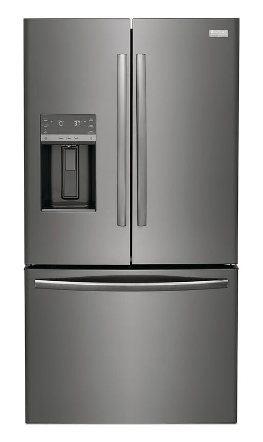 Frigidaire Gallery 36" 27.8 Cu. Ft. Black Stainless Steel French Door Refrigerator - GRFS2853AD