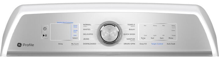 GE Profile White Top Load Washer (5.8 IEC cu. ft.)- PTW600BSRWS