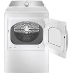 GE Profile White Gas Dryer (7.4 cu. ft.) - PTD60GBSRWS