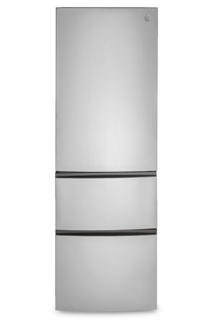 GE Réfrigérateur 11,9 pi³ de 24 po avec congélateur en bas à profondeur de comptoir acier inoxydable - GLE12HSPSS