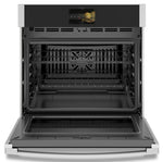 GE Profile Stainless Steel 30" Built-In Convection Single Wall Oven (5.0 cu ft) - PTS9000SNSS