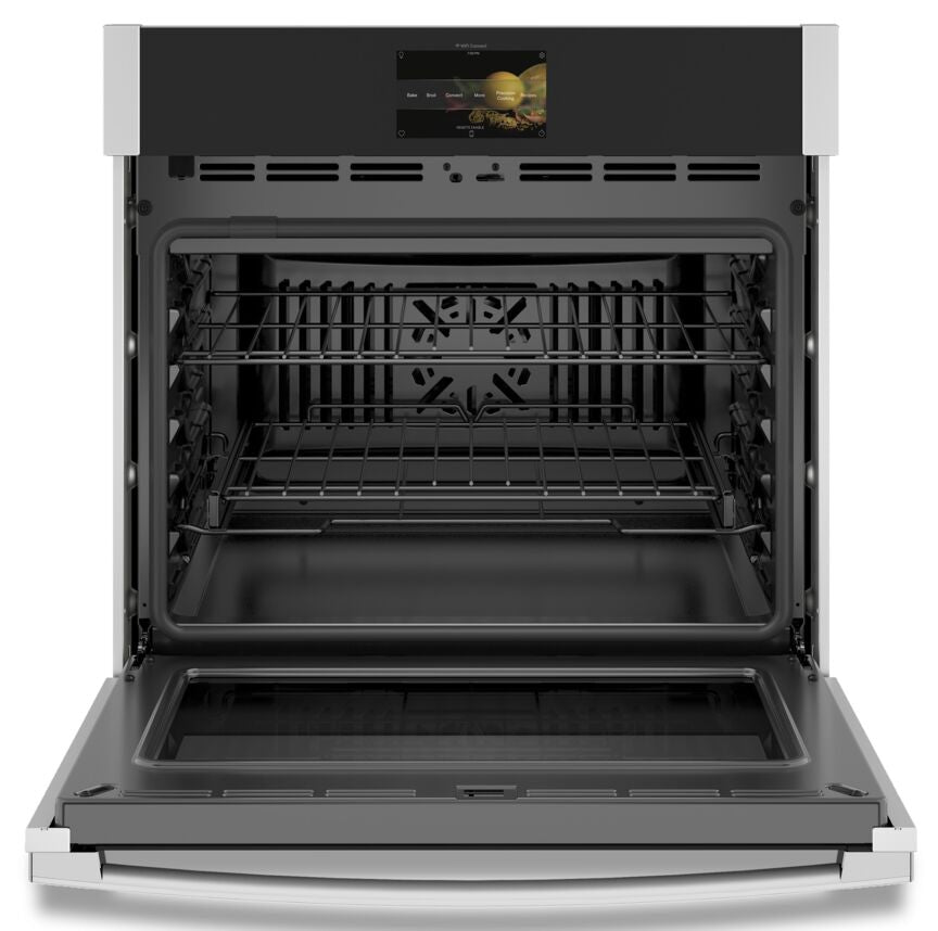 GE Profile Stainless Steel 30" Built-In Convection Single Wall Oven (5.0 cu ft) - PTS9000SNSS