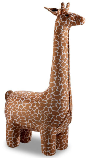Tabouret girafe - brun