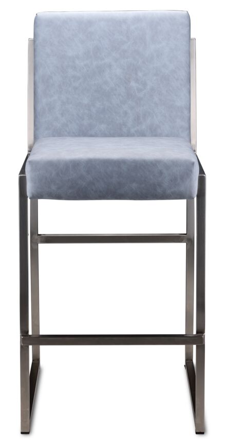 Glenda Counter Height Stool - Light Blue