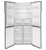 Haier 33 " 16.4 Cu. Ft. Fingerprint Resistant Stainless Steel Counter-Depth 4-Door French Door Refrigerator - QHE16HYPFS