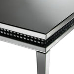 Harlow 48" Coffee Table - Mirrored Glass