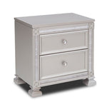Henley Night Table - Silver
