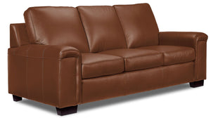 Icon Sofa en cuir – brun cuivré