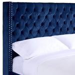 Jaden King Headboard - Navy