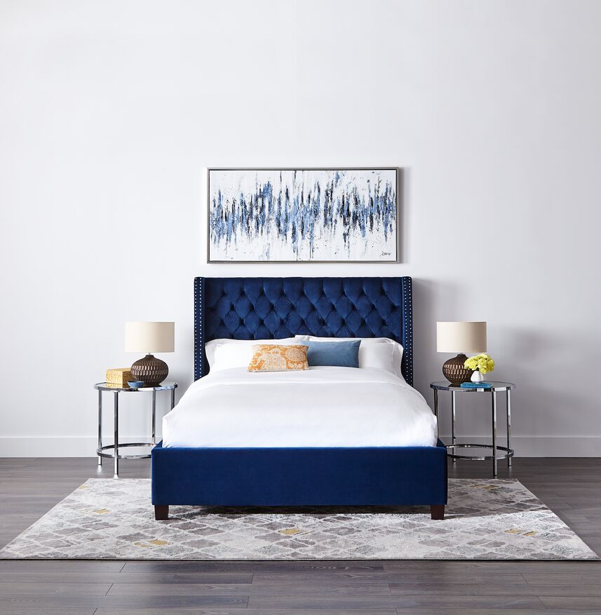 Jaden 3-Piece King Bed - Navy