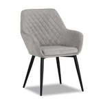 Jayna Armchair - Black, Polo Club Stone